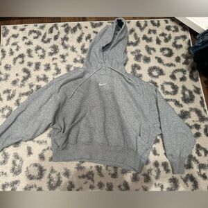 Nike cropped hoodie XS
